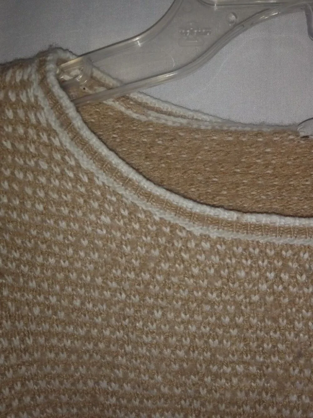 J. Crew XS Tan Creme Pullover Sweater